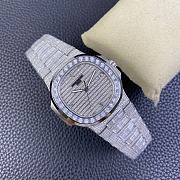 Patek Philippe Nautilus Silver White Watch P2547 - 4
