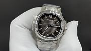 Patek Philippe Nautilus Silver White Watch P2546 - 4