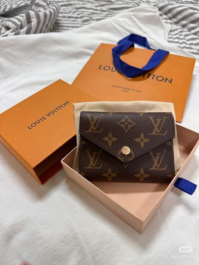 Louis Vuitton Victorine Brown Wallet M62360  - 1