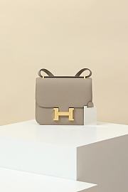 Hermes Constance 19 HM12804 Size 19×15×4cm - 5