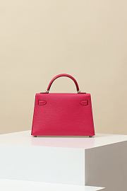 Hermes Kelly Crossbody Bag Crocodile HM9611 Size 19x12x6cm - 2