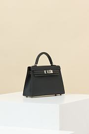 Hermes Kelly Crossbody Bag Crocodile HM9612 Size 19x12x6cm - 5