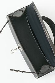 Hermes Kelly Crossbody Bag Crocodile HM9612 Size 19x12x6cm - 2