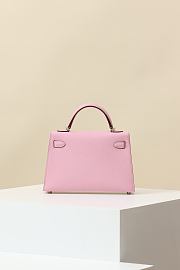 Hermes Kelly Crossbody Bag Crocodile HM9613 Size 19x12x6cm - 3