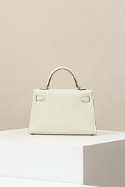 Hermes Kelly Crossbody Bag Crocodile HM9615 Size 19x12x6cm - 6