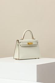 Hermes Kelly Crossbody Bag Crocodile HM9615 Size 19x12x6cm - 5