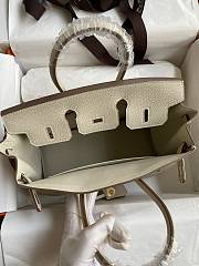 Hermes Togo Birkin 25 Handbag HM8870 Size 25x19x11cm - 3