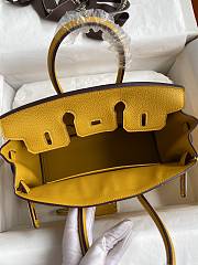 Hermes Togo Birkin 25 Handbag HM8871 Size 25x19x11cm - 6