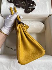 Hermes Togo Birkin 25 Handbag HM8871 Size 25x19x11cm - 5