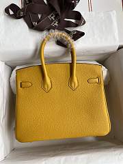 Hermes Togo Birkin 25 Handbag HM8871 Size 25x19x11cm - 3