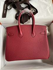 Hermes Togo Birkin 25 Handbag HM8872 Size 25x19x11cm - 4