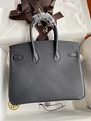 Hermes Togo Birkin 25 Handbag HM8873 Size 25x19x11cm - 3
