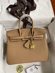 Hermes Togo Birkin 25 Handbag HM8876 Size 25x19x11cm - 1