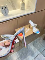 Christian Louboutin C6325 Crystals Embellished 10CM - 3