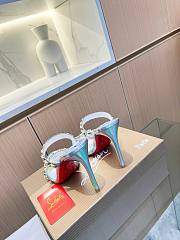 Christian Louboutin C6325 Crystals Embellished 10CM - 6