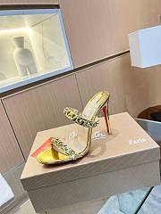Christian Louboutin C6326 Crystals Embellished 10CM - 1