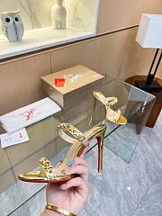 Christian Louboutin C6326 Crystals Embellished 10CM - 6