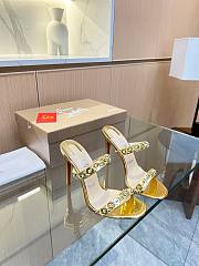 Christian Louboutin C6326 Crystals Embellished 10CM - 3