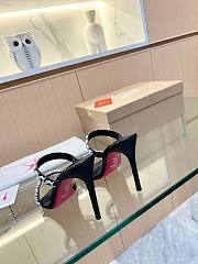 Christian Louboutin C6327 Crystals Embellished 10CM - 4