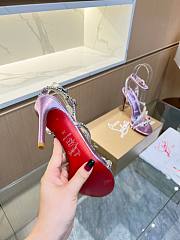Christian Louboutin Heels Crystal Stiletto C2501B 10CM - 6