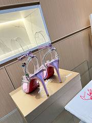 Christian Louboutin Heels Crystal Stiletto C2501B 10CM - 3