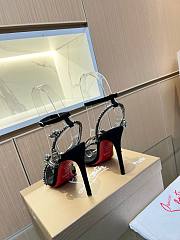Christian Louboutin Heels Crystal Stiletto C2502B 10CM - 2