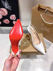 Christian Louboutin Kate Sling Patent Pumps C2580L 8cm - 5