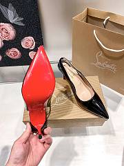 Christian Louboutin Kate Sling Patent Pumps C2581L 8cm - 3