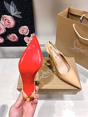 Christian Louboutin Kate Sling Patent Pumps C2582L 8cm - 3