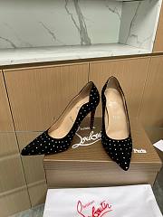 Christian Louboutin Rhinestone C8845-04B 10CM - 6