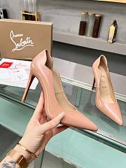 Christian Louboutin Shiny Patent Leather Heels C5445G 10CM - 4