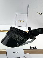 Dior Sun Hat Black Visor 0162 - 3