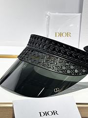 Dior Sun Hat Black Visor 0162 - 4