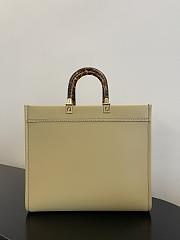 Fendi Sunshine Leather Tote Bag F9041 Size 35x17x31CM - 4