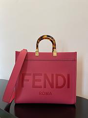 Fendi Sunshine Leather Tote Bag F9042 Size 35x17x31CM - 5