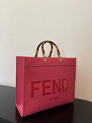 Fendi Sunshine Leather Tote Bag F9042 Size 35x17x31CM - 4