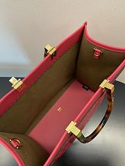 Fendi Sunshine Leather Tote Bag F9042 Size 35x17x31CM - 2
