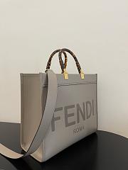 Fendi Sunshine Leather Tote Bag F9043 Size 35x17x31CM - 3