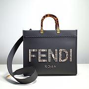 Fendi Sunshine Leather Tote Bag F9046 Size 35x17x31CM - 1