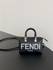 Fendi Mini By The Way Black Bag Size 17x8x18cm - 1