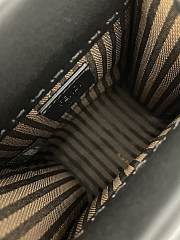 Fendi Mini B&W Sunshine Roma Bag Size 13x6x18cm - 2