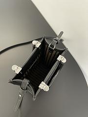 Fendi Mini B&W Sunshine Roma Bag Size 13x6x18cm - 6