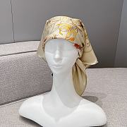 Gucci Foulard Silk Scarf Yellow Size 90x90cm - 6