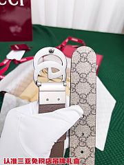 Gucci Marmont Reversible Belt GG521 Size 85-90cm - 2