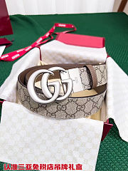 Gucci Marmont Reversible Belt GG521 Size 85-90cm - 3