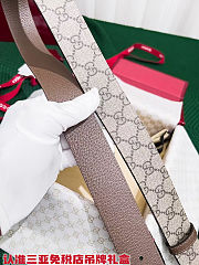Gucci Marmont Reversible Belt GG521 Size 85-90cm - 6