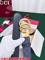 Gucci Marmont Reversible Belt GG522 Size 85-90cm - 5