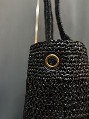 Saint Laurent Icare Maxi Raffia Tote Size 58x6x40cm - 6