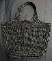 Saint Laurent Icare Maxi Raffia Tote Size 58x6x40cm - 2