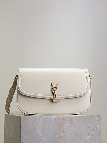 YSL Cassandra Leather YSL6625-01 Bag Size 23x16x6CM